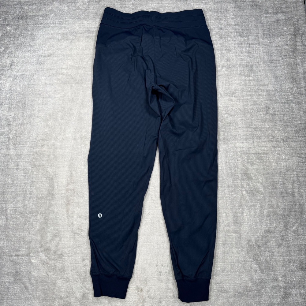 Lululemon Beyond the Studio Jogger Women 8 Navy Blue Luxtreme Active Pants - Picture 3 of 9